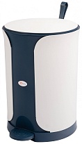 Контейнер для мусора Sтилъ с педалью 7 л синий 7 синий в Красногорске