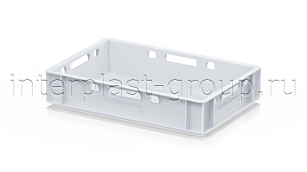 Ящик для мяса и колбасных изделий Е-1 белый в Красногорске Ящик для мяса и колбасных изделий Е-1 белый в Красногорске