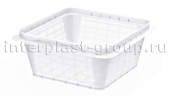 Контейнер сетчатый для куботейнера для меда и икры белый в Красногорске Контейнер сетчатый для куботейнера для меда и икры белый в Красногорске