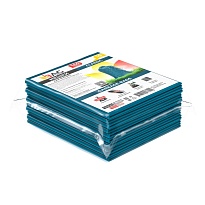 Мешки для мусора 160 л, светло-синие, в пачке 10 шт., ПВД, 40 мкм, 900х1100 мм, i-Bag в Красногорске