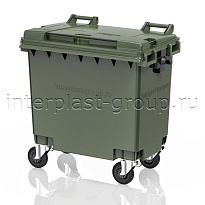 Мусорный контейнер 770 л зеленый 770 зеленый в Красногорске