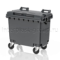 Контейнер для мусора 660 л серый 660 серый в Красногорске Контейнер для мусора 660 л серый 660 серый в Красногорске