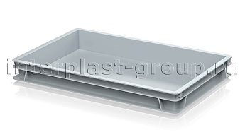 Ящик для полуфабрикатов сплошной серый в Красногорске