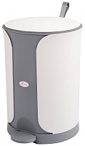 Контейнер для мусора Sтилъ с педалью 11 л серый 11 серый в Красногорске