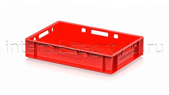Ящик для мяса и колбасных изделий Е-1 красный в Красногорске