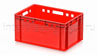Ящик для мяса и колбасных изделий Е-3 красный в Красногорске