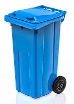 Мусорный контейнер 120 л голубой в Красногорске Мусорный контейнер 120 л голубой в Красногорске