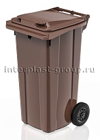 Мусорный контейнер 120 л коричневый 120 коричневый в Красногорске