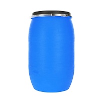 Бочка пластиковая 127 л с хомутом в Красногорске