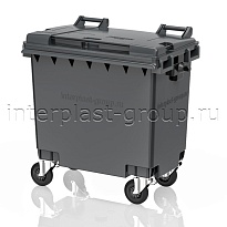 Мусорный контейнер 770 л серый 770 серый в Красногорске Мусорный контейнер 770 л серый 770 серый в Красногорске