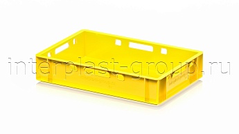 Ящик для мяса и колбасных изделий Е-1 желтый в Красногорске