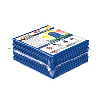 Мешки для мусора 160 л, синие, в пачке 10 шт., ПВД, 40 мкм, 900х1100 мм, i-Bag в Красногорске