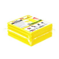 Мешки для мусора 160 л, желтые, в пачке 10 шт., ПВД, 40 мкм, 900х1100 мм, i-Bag в Красногорске Мешки для мусора 160 л, желтые, в пачке 10 шт., ПВД, 40 мкм, 900х1100 мм, i-Bag в Красногорске