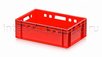 Ящик для мяса и колбасных изделий Е-2 красный в Красногорске