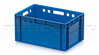 Ящик для мяса и колбасных изделий Е-3 голубой в Красногорске Ящик для мяса и колбасных изделий Е-3 голубой в Красногорске