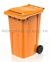 Контейнер для мусора 240 л оранжевый облегченный 240 оранжевый в Красногорске Контейнер для мусора 240 л оранжевый облегченный 240 оранжевый в Красногорске