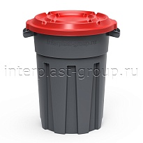 Мусорный бак универсальный 80 л серый 80 серый в Красногорске Мусорный бак универсальный 80 л серый 80 серый в Красногорске