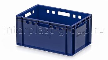 Ящик для мяса и колбасных изделий Е-3 темно-синий в Красногорске