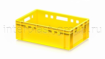 Ящик для мяса и колбасных изделий Е-2 желтый в Красногорске