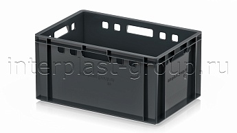 Ящик для мяса и колбасных изделий Е-3 темно-серый в Красногорске