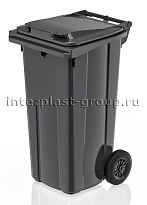 Мусорный контейнер 120 л серый 120 серый в Красногорске