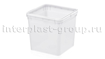 Куботейнер для меда и икры белый 23 литра в Красногорске Куботейнер для меда и икры белый 23 литра в Красногорске