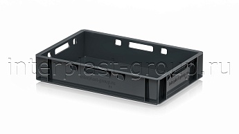 Ящик для мяса и колбасных изделий Е-1 темно-серый в Красногорске