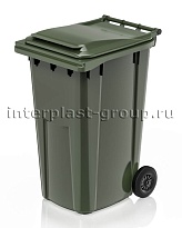 Контейнер для мусора 240 л зеленый облегченный 240 зеленый в Красногорске