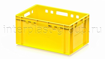 Ящик для мяса и колбасных изделий Е-3 желтый в Красногорске
